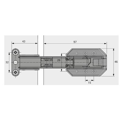 петля kamat для корпусов встраиваемых холодильников. угол 115 гр купить в https://rmkmasterium.ru/