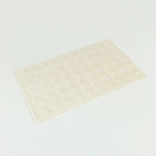 пластиковые самоклеющиеся отбойники 10*3 мм (для мебельных дверей145х110 мм)прозрачные pc2850/3 купить в https://rmkmasterium.ru/