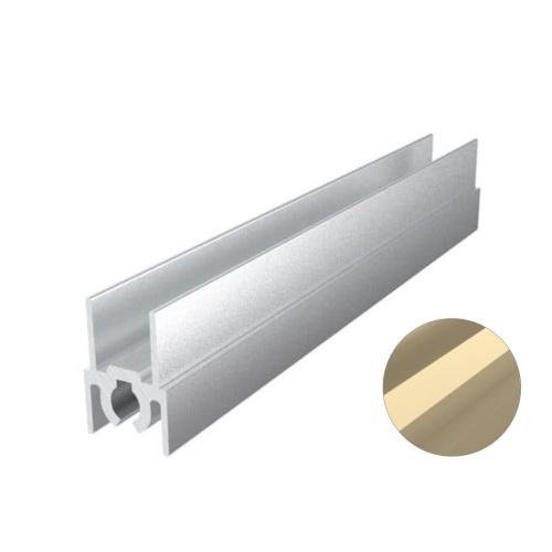 горизонталь верхняя шампань блестящая 5,9 м  купить в https://rmkmasterium.ru/