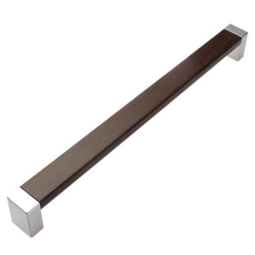 р.о. скоба с19-122.50 224мм. венге/хром (уп 100 шт) купить в https://rmkmasterium.ru/