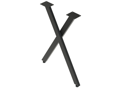 подстолье х-образное psx 710мм чёрный  купить в https://rmkmasterium.ru/