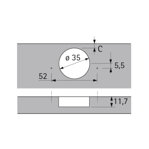 петля intermat top9936-t42-w45-k-17, для вкладных дверей, для шкафов с углом корпуса купить в https://rmkmasterium.ru/