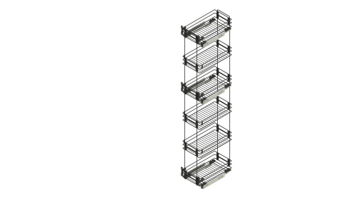 колонна выдвижная 300 актро 6-ти уров. (графит) купить в https://rmkmasterium.ru/
