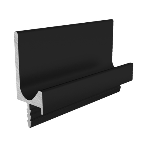 профиль-ручка врезная для кухонных баз "l" jerky 5 м чёрный муар купить в https://rmkmasterium.ru/