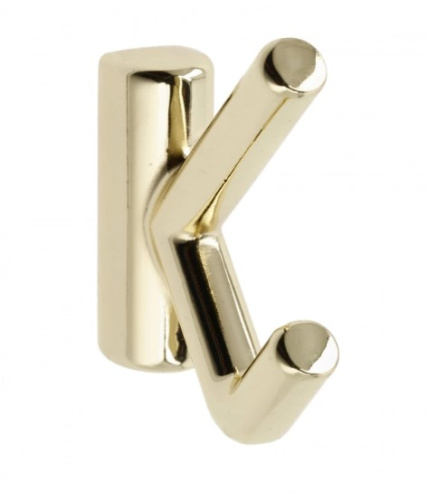 крючок мебельный lens двойной латунь (gtv) купить в https://rmkmasterium.ru/