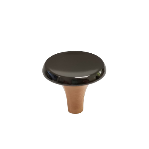 ручка кнопка 3571-k byab+bb/чёрная жаб+матовая латунь (50/250) купить в https://rmkmasterium.ru/