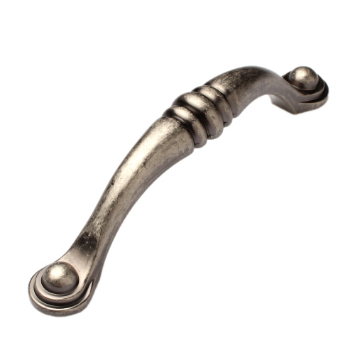 ручка скоба fs 461  96мм. античный никель матовый (tdm) купить в https://rmkmasterium.ru/