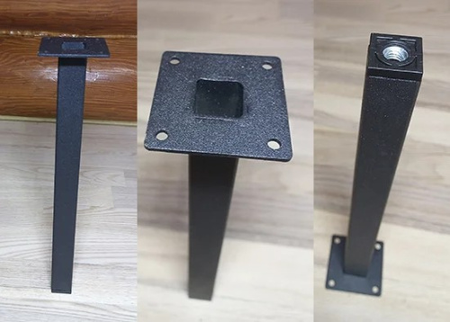 ножка квадратная nl 300х25х25мм черный купить в https://rmkmasterium.ru/