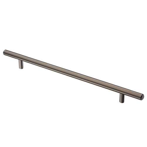 ручка рейлинг d12мм 256 мм черный хром  купить в https://rmkmasterium.ru/