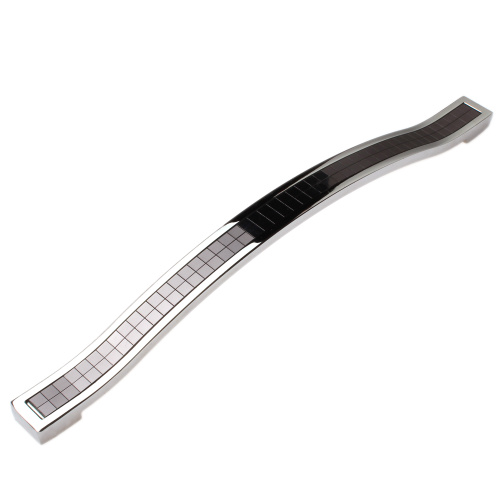 ручка мебельная 224мм. серый на хроме купить в https://rmkmasterium.ru/