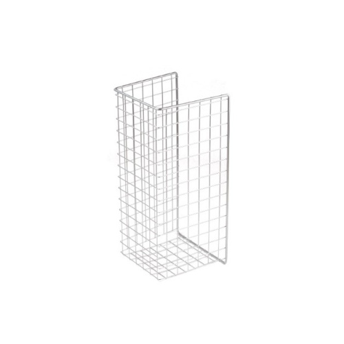 сетчатая корзина для ванных комнат откидная 340*525*230  хром купить в https://rmkmasterium.ru/