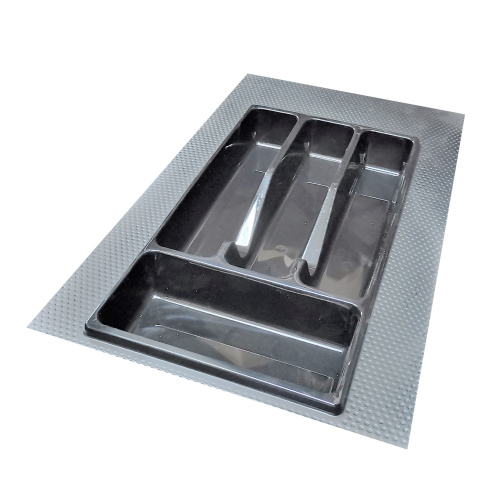 лоток для стол. принадлежностей м350 (270х490) пластик. тёмно-серый  купить в https://rmkmasterium.ru/