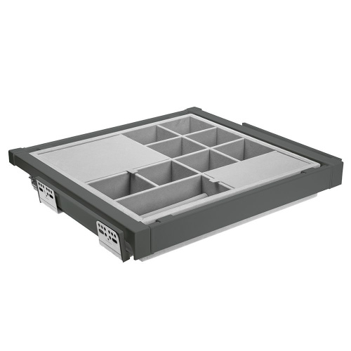 органайзер для принадлежнос elite 600 mm (с доводчиком), цвет  графитовый (wg-przeg60-60) купить в https://rmkmasterium.ru/