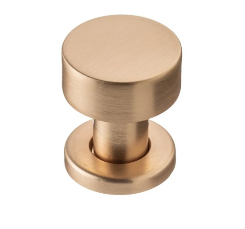 ручка кнопка ring  золото (gtv) купить в https://rmkmasterium.ru/