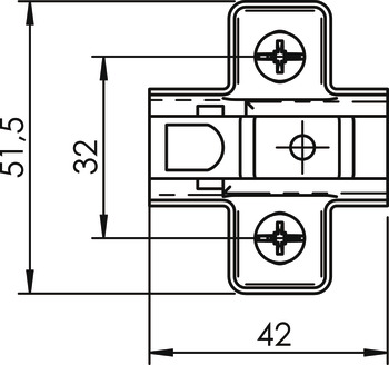 монтажная планка metalla 110 sm крестовая 2 отверстия,0 мм купить в https://rmkmasterium.ru/
