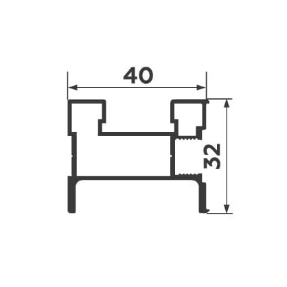 ручка симметричная i серебро 5,4 м  купить в https://rmkmasterium.ru/