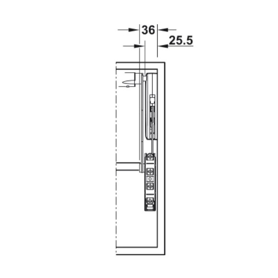 подъемный механизм free up правый мод. p2us (345-420мм.) 4,1-8,0 кг. купить в https://rmkmasterium.ru/