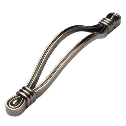 ручка скоба fs 0937  96мм. античный никель матовый (dan) купить в https://rmkmasterium.ru/