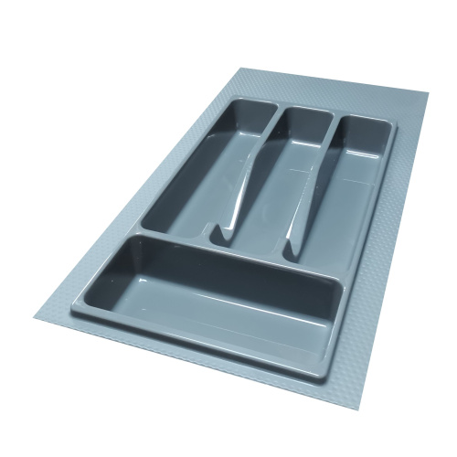 лоток для стол. принадлежностей м300 пластик. тёмно-серый  купить в https://rmkmasterium.ru/