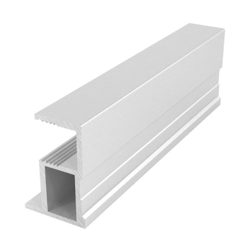 вертикальный профиль внутренней двери плоский хром матовый 5,4 м купить в https://rmkmasterium.ru/