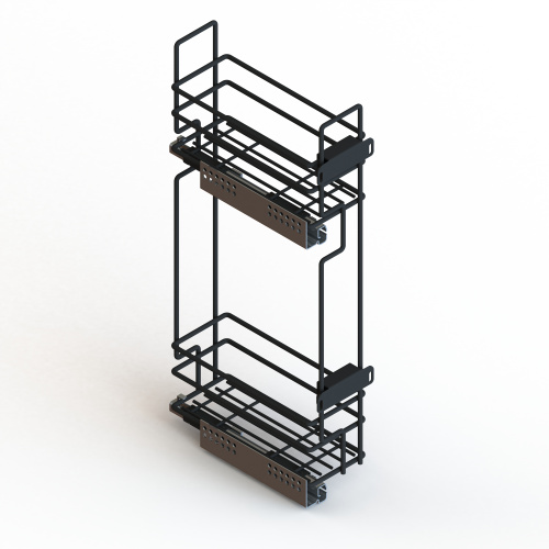 бутылочница квадро 1 (лев) в верхнюю базу 150 мм без направляющих (черный) купить в https://rmkmasterium.ru/