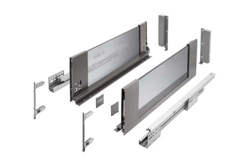 комплект ящика axis pro h-168мм l-500мм боковина стекло антрацит купить в https://rmkmasterium.ru/