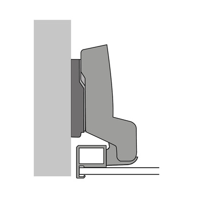 петля sensys 8661 та32 угол открывания 95° вкладная для алюм. рамки чёрный обсидиан p2o  купить в https://rmkmasterium.ru/