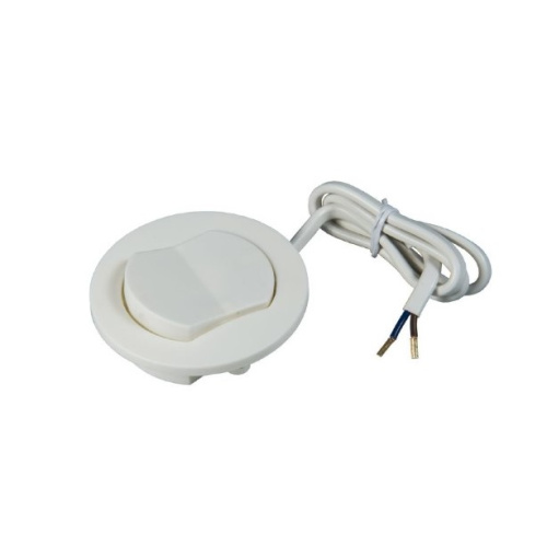 выключатель накладной меб.кругл  d66 250в 0,2 белый  купить в https://rmkmasterium.ru/