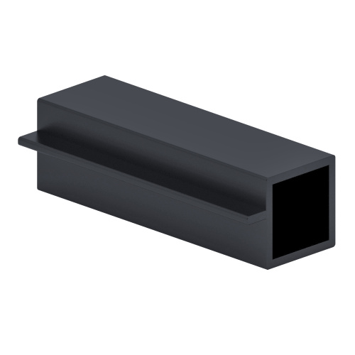 профиль под стекло 3000 мм (графит) купить в https://rmkmasterium.ru/