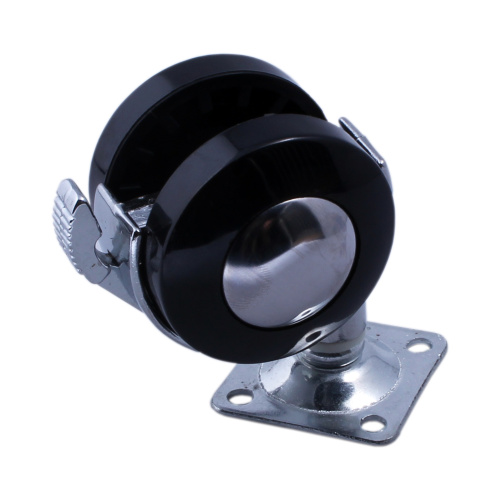 опора колесная фланцевая с тормозом 40мм "magost" хром (19.01.028а) купить в https://rmkmasterium.ru/