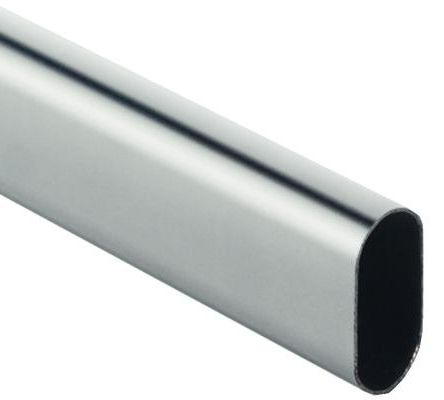 труба овальная 30/15х0,8х3000 хром d30*15*0.8 купить в https://rmkmasterium.ru/