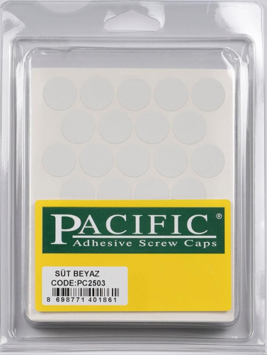 заглушки 18мм под эксцентрик самоклеющиеся, серо-белые (s. beyaz) pc2503 купить в https://rmkmasterium.ru/