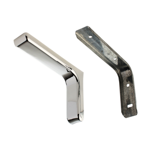 консоль с декоративной накладкой l120 h80 хром купить в https://rmkmasterium.ru/