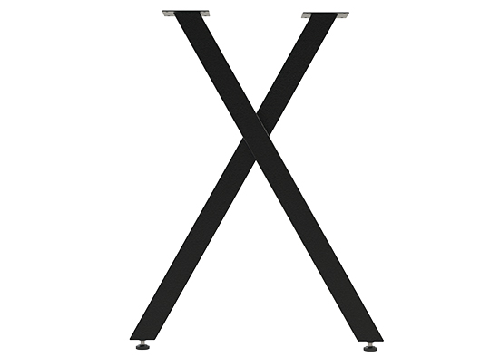 подстолье х-образное psx 710мм чёрный  купить в https://rmkmasterium.ru/