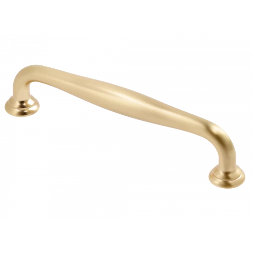 ручка мебельная stilo с=128 шлифованное золото (gtv) купить в https://rmkmasterium.ru/