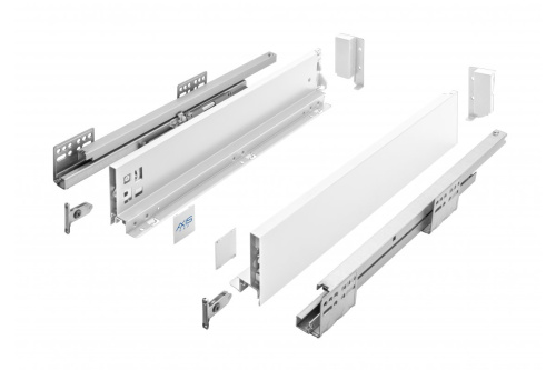 комплект ящика axispro h-86мм l-500мм белый купить в https://rmkmasterium.ru/