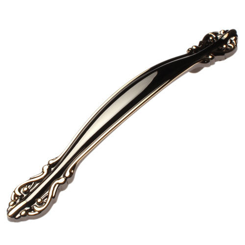 ручка мебельная werona 128мм. чёрный хром (gtv) купить в https://rmkmasterium.ru/