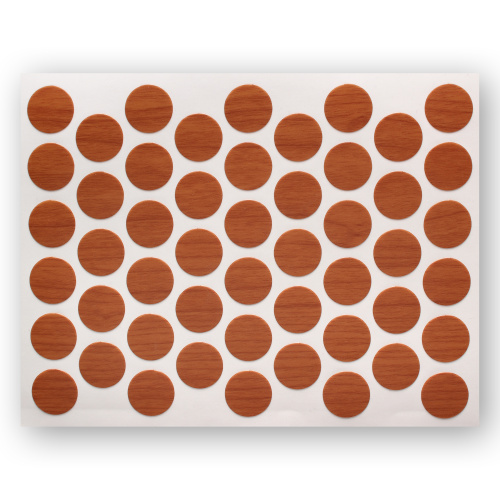 заглушки 14мм под конфермат самоклеющиеся, вишня темная (acik kiraz) pc2146 купить в https://rmkmasterium.ru/