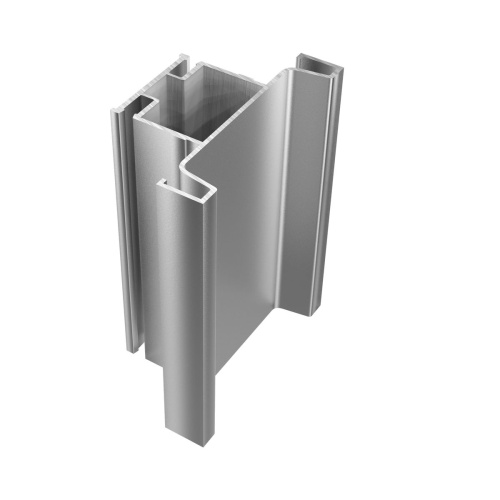 профиль вертикальный для кухонных баз "c" arch 5,4 м хром матовый купить в https://rmkmasterium.ru/