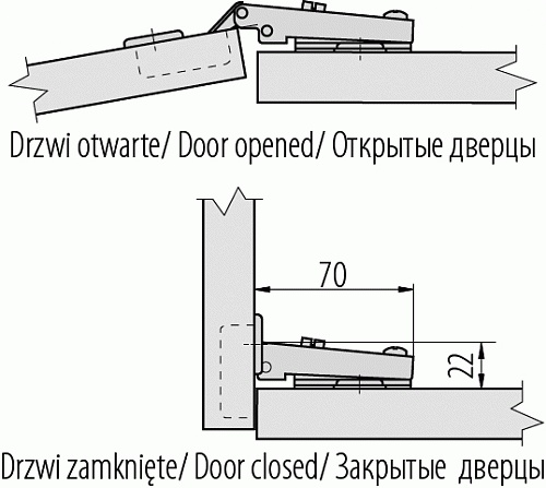 gtv петля накладная с клипом h=0 без пружины, 45мм без эксцентриковой регулировкой без еврошурупа zp купить в https://rmkmasterium.ru/