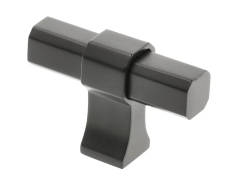 ручка мебельная imperial кнопка  черный матовый (gtv) купить в https://rmkmasterium.ru/