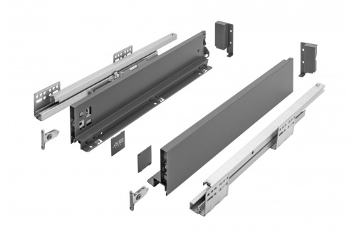 комплект ящика axispro h-86мм l-450мм черный купить в https://rmkmasterium.ru/