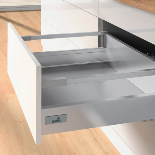 комплект ящика atira для push to open silent полного выдвижения nl420 h144 серый  купить в https://rmkmasterium.ru/