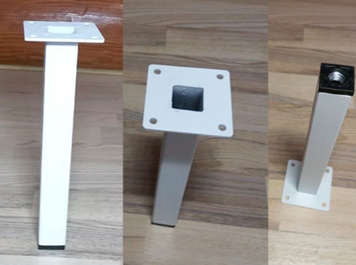 ножка квадратная nl 400х25х25мм белый купить в https://rmkmasterium.ru/