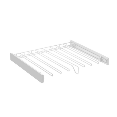 вешалка для брюк smart 600 mm (без направляющих), цвет белый w-wspd60-bp-10 купить в https://rmkmasterium.ru/