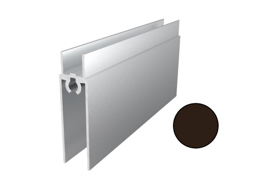 горизонталь нижняя бронза глянец 5,9 м  купить в https://rmkmasterium.ru/