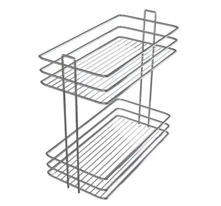 корзина выкатная двух. (бутылоч) в ниж. базу левый монтаж фасад 150мм 465*150 blum hudl premium купить в https://rmkmasterium.ru/