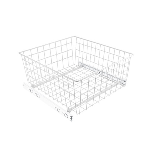 корзина выкатная сетчатая sibo 435*475*200 белый на шариковых напр. купить в https://rmkmasterium.ru/
