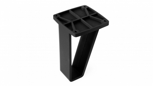 опора нерегулируемая x 040.130 ral 9005 черный матовый без самореза купить в https://rmkmasterium.ru/