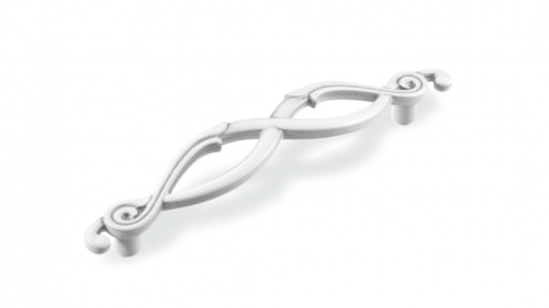 ручка скоба fs-188  96мм. серебро прованс/9003 белый матовый (т3) купить в https://rmkmasterium.ru/